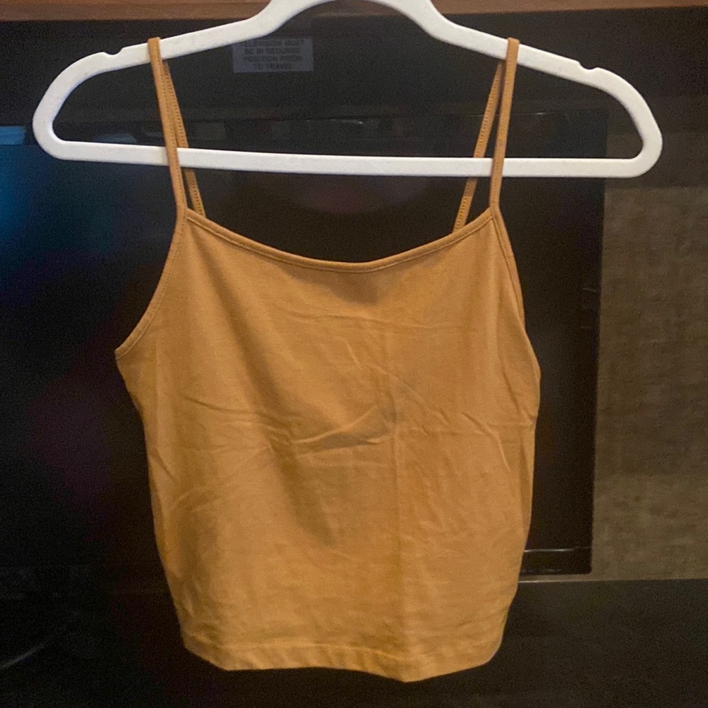 Mustard yellow cami